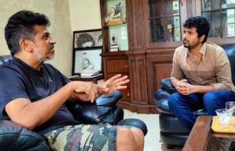 ಪುನೀತ್, ಶಿವಣ್ಣನ ಮನೆಗೆ ತಮಿಳು ನಟ ಶಿವಕಾರ್ತಿಕೇಯನ್ ಭೇಟಿ; ಸಾಂತ್ವನ